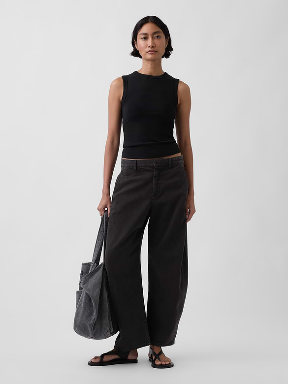 Modern Crewneck Tank Top