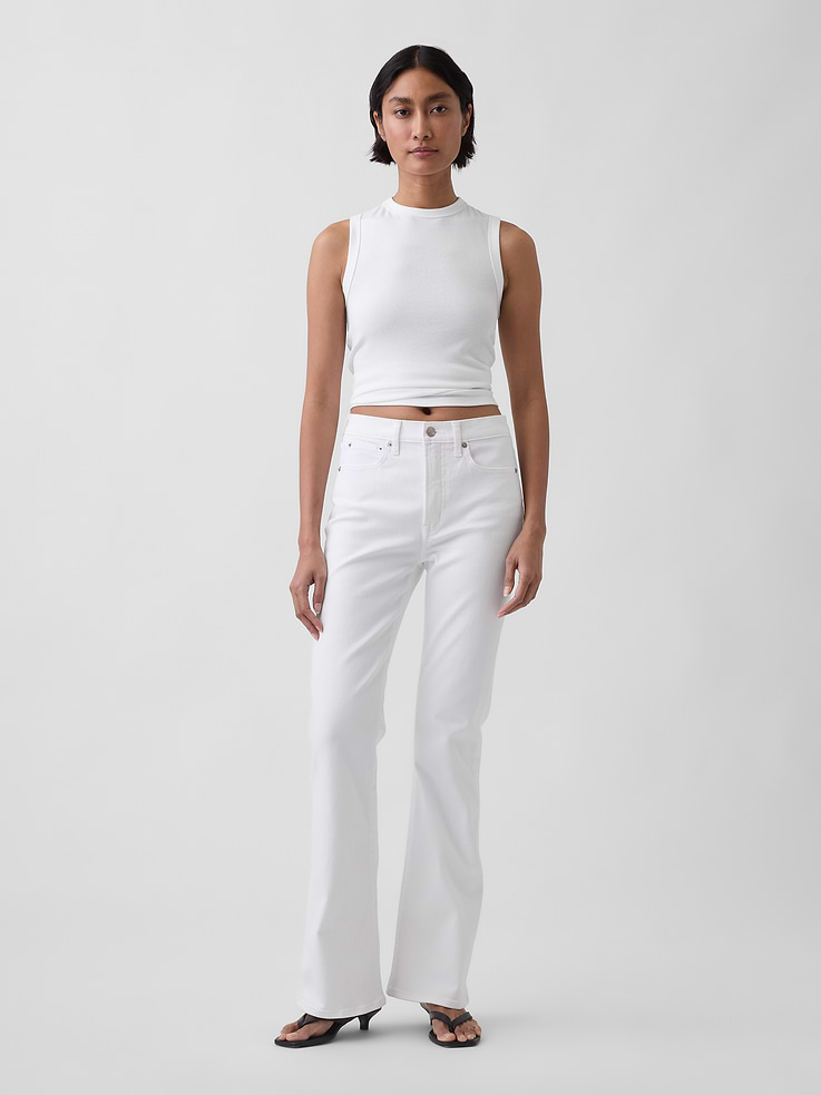 Image number 1 showing, High Rise '70s Flare Jeans