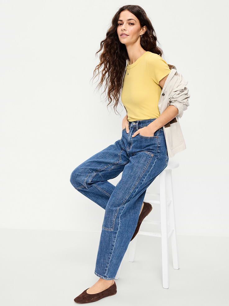 Image number 3 showing, Snug Crop T-Shirt