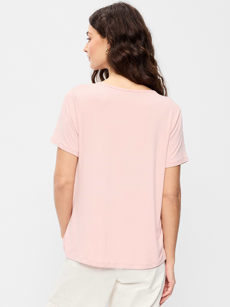 Image number 2 showing, Luxe V-Neck T-Shirt