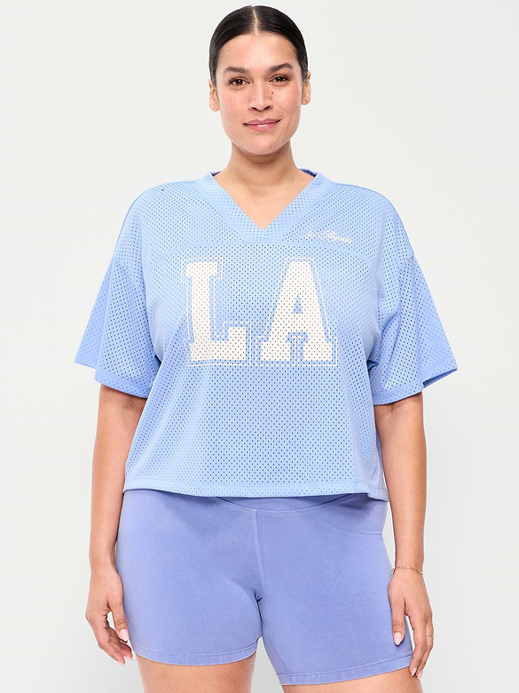 Mesh Jersey Football Top