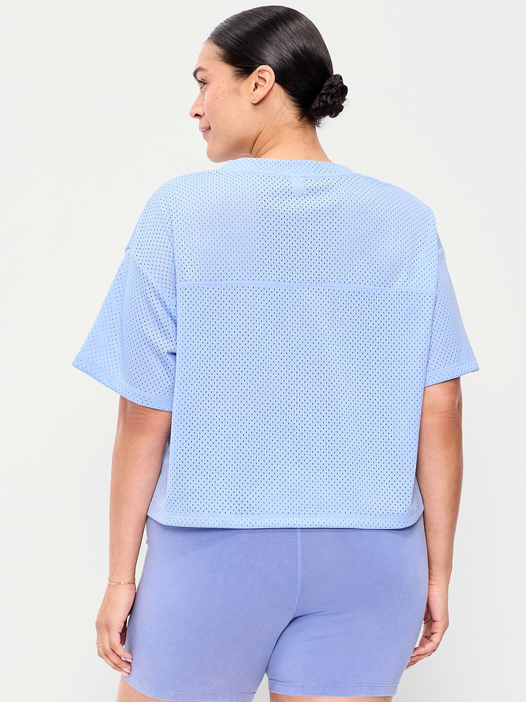 Image number 8 showing, Mesh Jersey Football Top