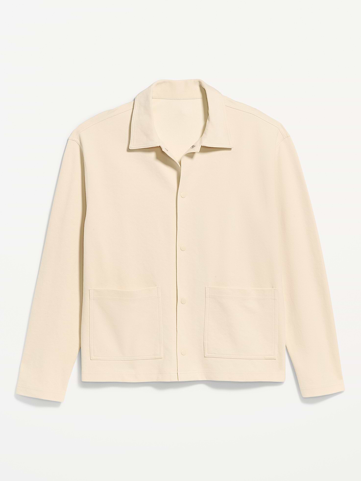 Image number 4 showing, Cropped Loose Utility Shacket