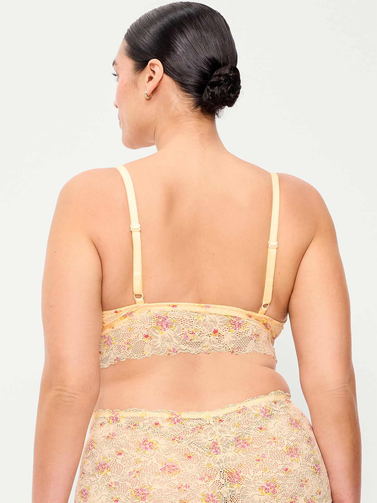Image number 8 showing, Lace Longline Bralette