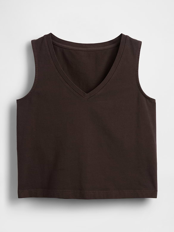 Knit Crop Tank Top