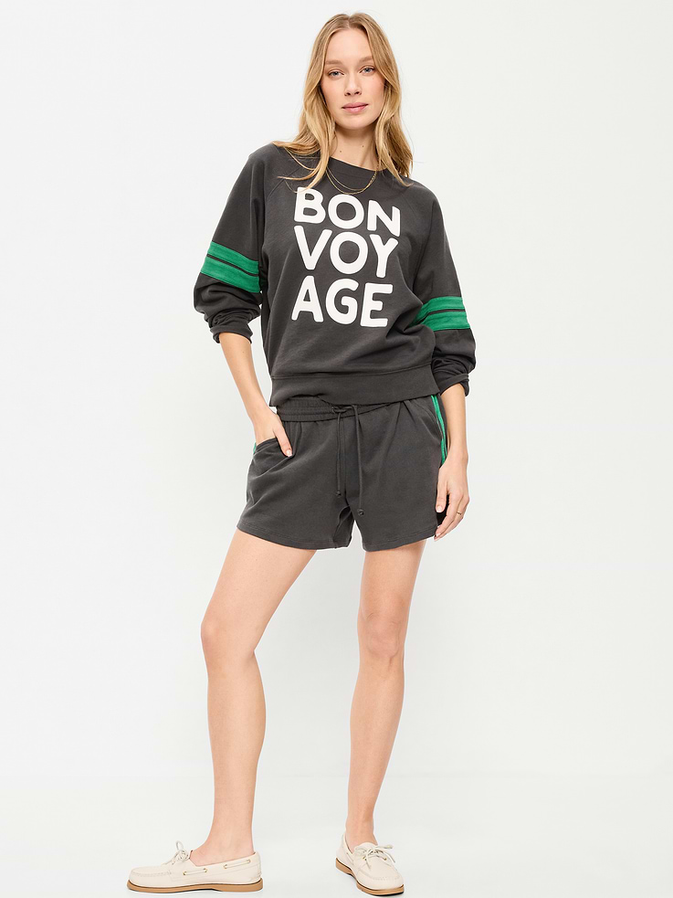 L'image numéro 1 présente Short à taille haute extensible, entrejambe de 12,5 cm