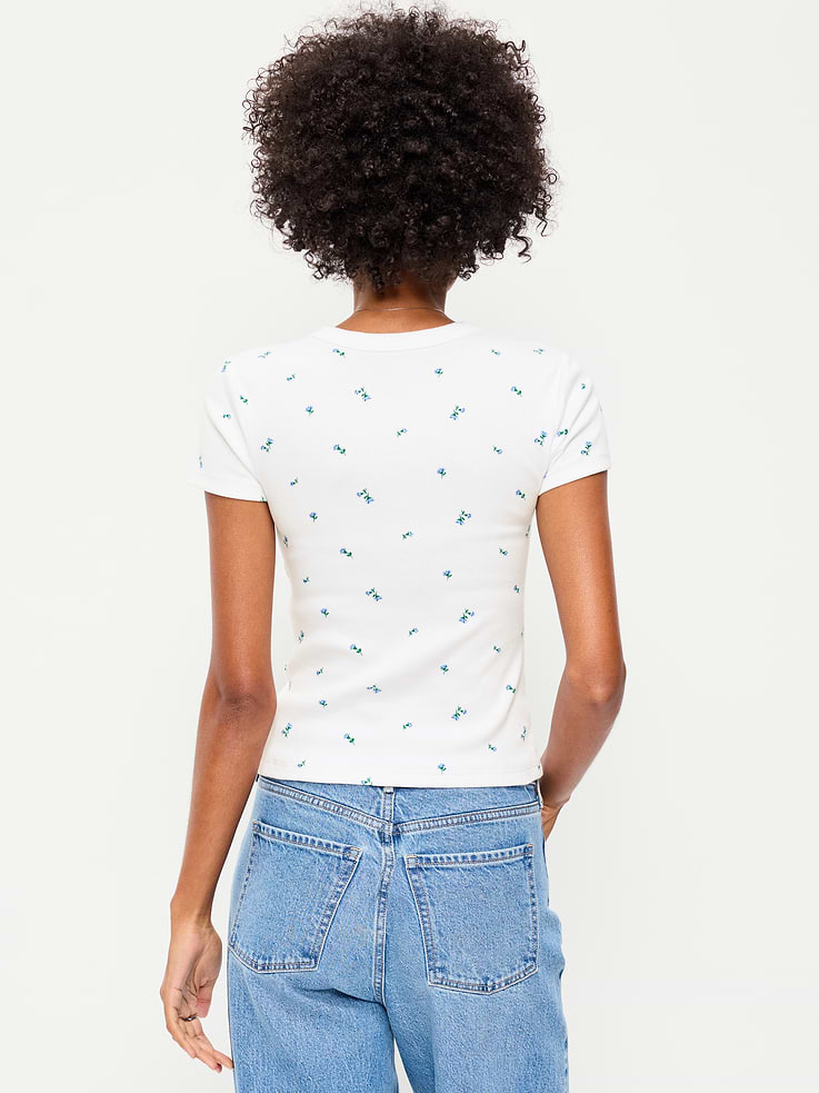Image number 2 showing, Snug Crop T-Shirt