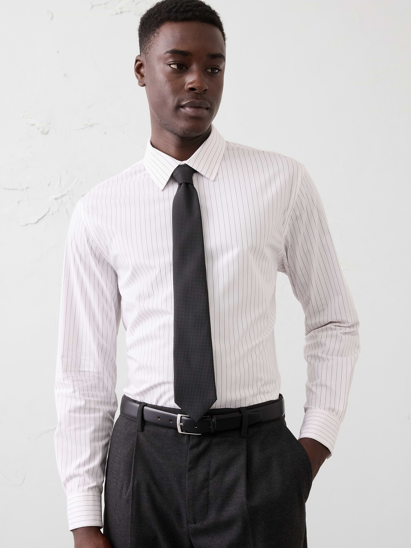 Image number 1 showing, Athletic-Fit Dress Shirt
