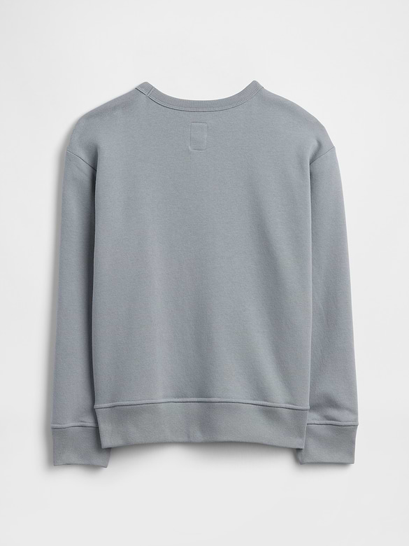 Kids Relaxed Crewneck Graphic Sweatshirt