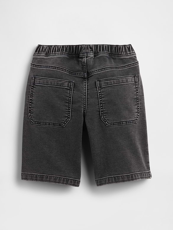 Kids Pull-On Loose Sweatpant Jean Shorts