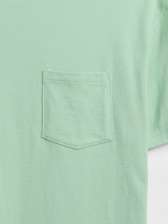 Kids Everyday Soft Stripe Pocket T-Shirt