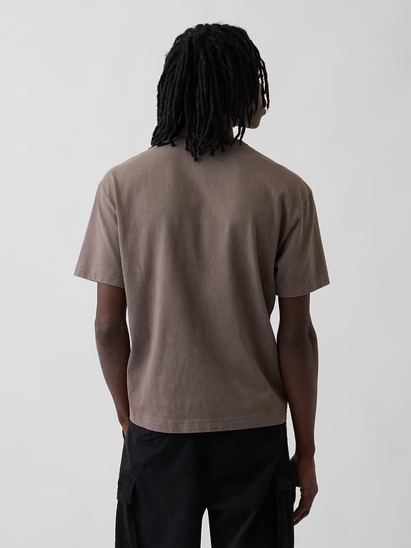 Adult Heavyweight Crop T-Shirt