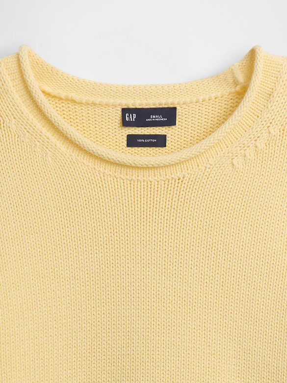 100% Cotton Rollneck Sweater