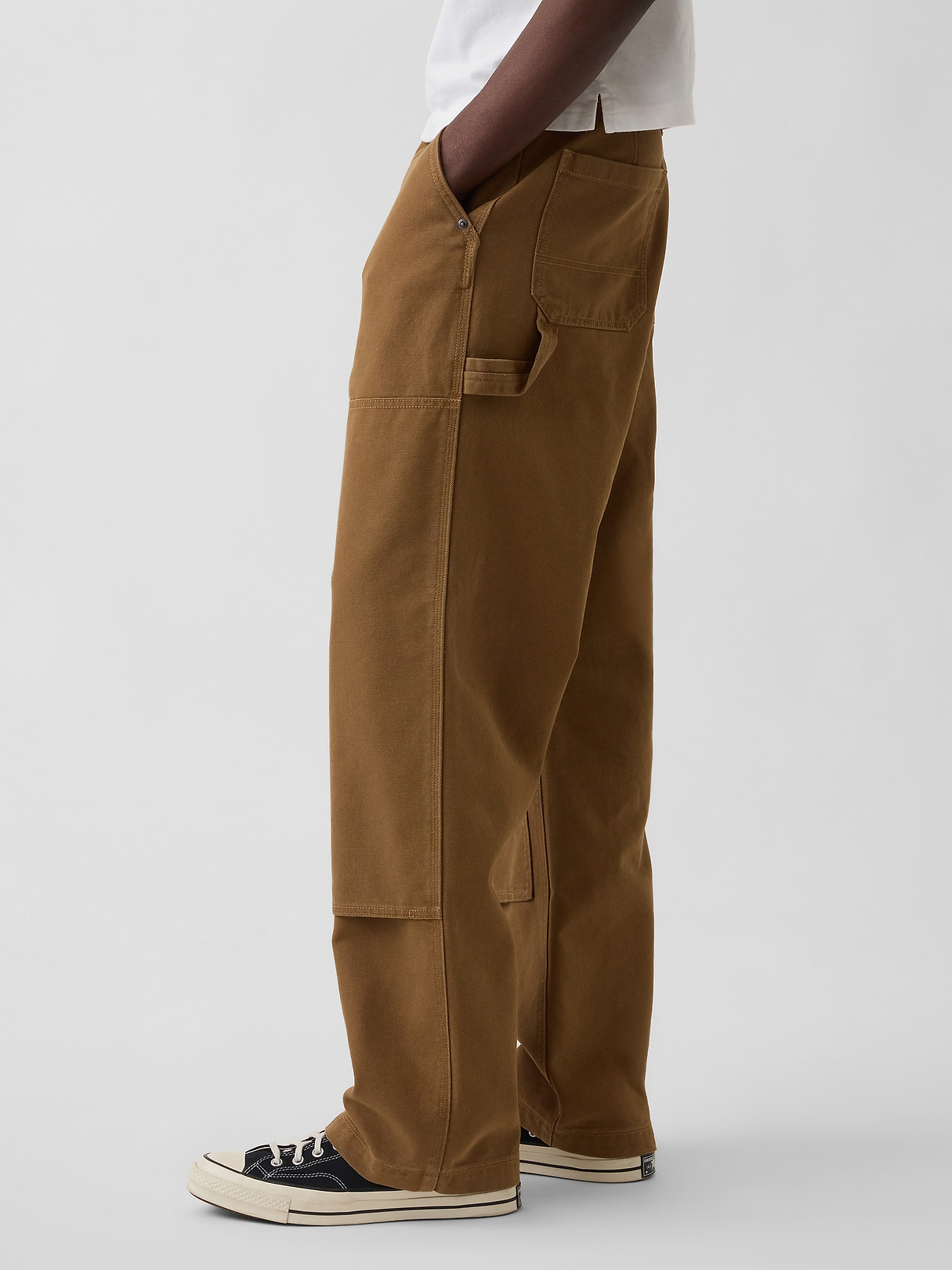nyaさん専用 　GAP Carpenter Pants 30×30 90s Loose Canvas Double-Knee Carpenter Pants | Gap