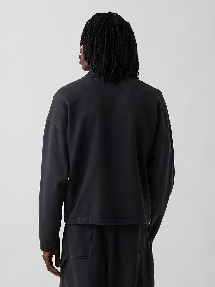 Image number 3 showing, Adult Heavyweight Oversized Zip Jacket