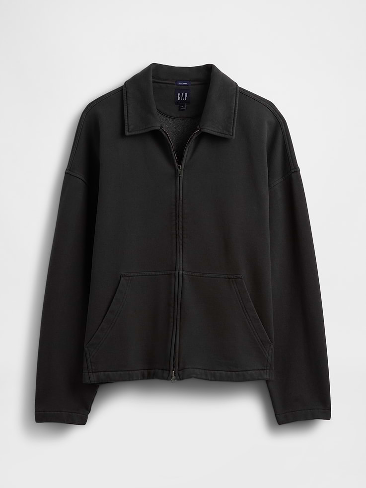 Image number 7 showing, Adult Heavyweight Oversized Zip Jacket