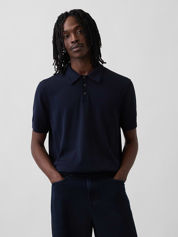 Classic Polo Sweater