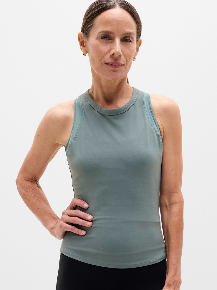 Image number 1 showing, Transcend Racerback Mesh Tank