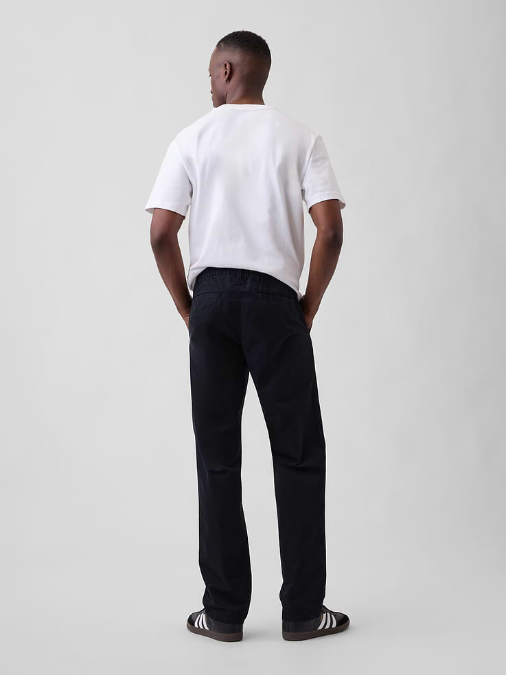 Image number 2 showing, Relaxed Pull-On Khakis