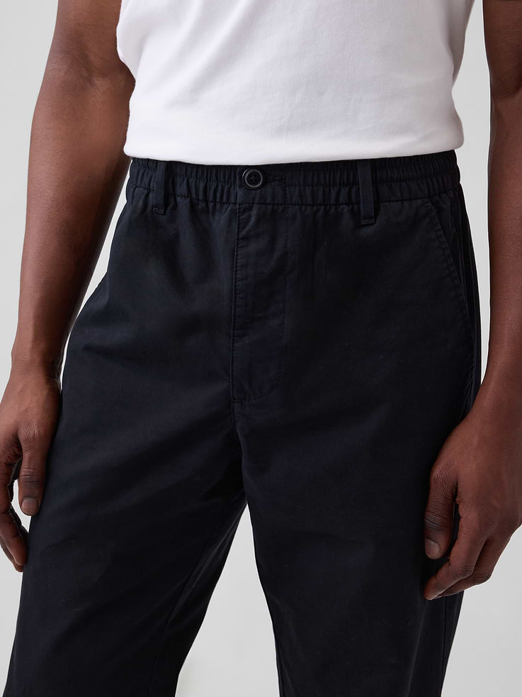 Image number 5 showing, Relaxed Pull-On Khakis