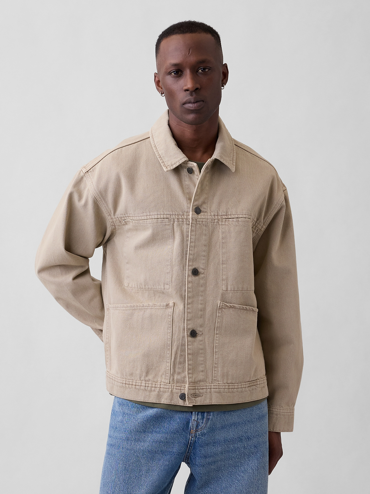 Boxy Icon Denim Jacket | Gap Factory