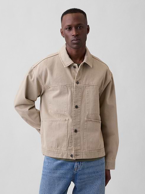 Boxy Icon Denim Jacket | Gap Factory