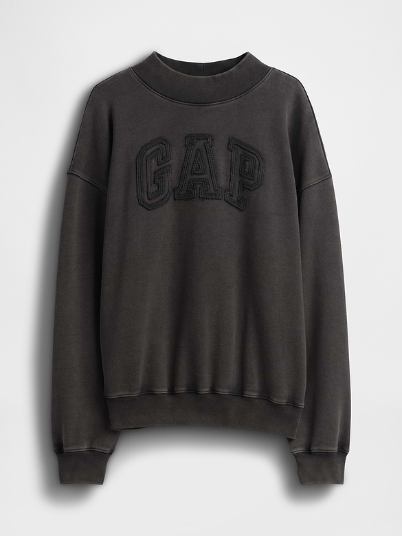 Heavyweight French Terry Oversized Mockneck Sweatshirt