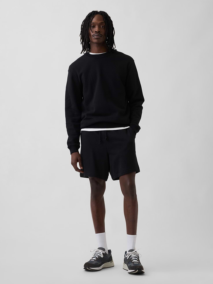 Image number 1 showing, Adult Heavyweight French Terry Sweat Shorts