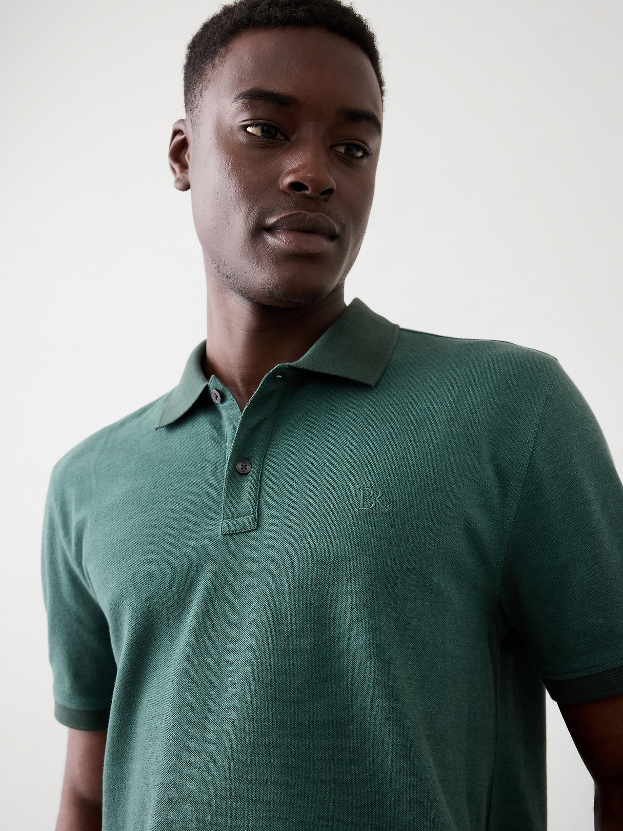 Standard-Fit Pique Polo | Banana Republic Factory