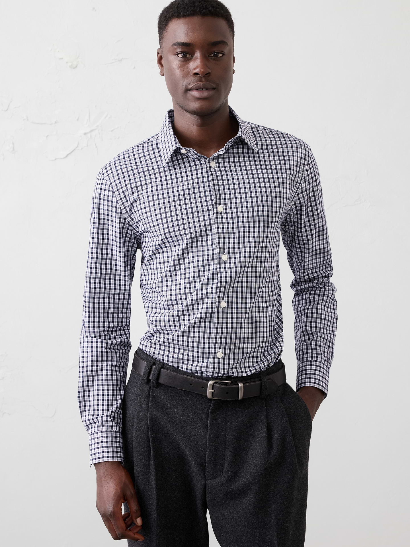 Image number 1 showing, Slim-Fit Dress Shirt