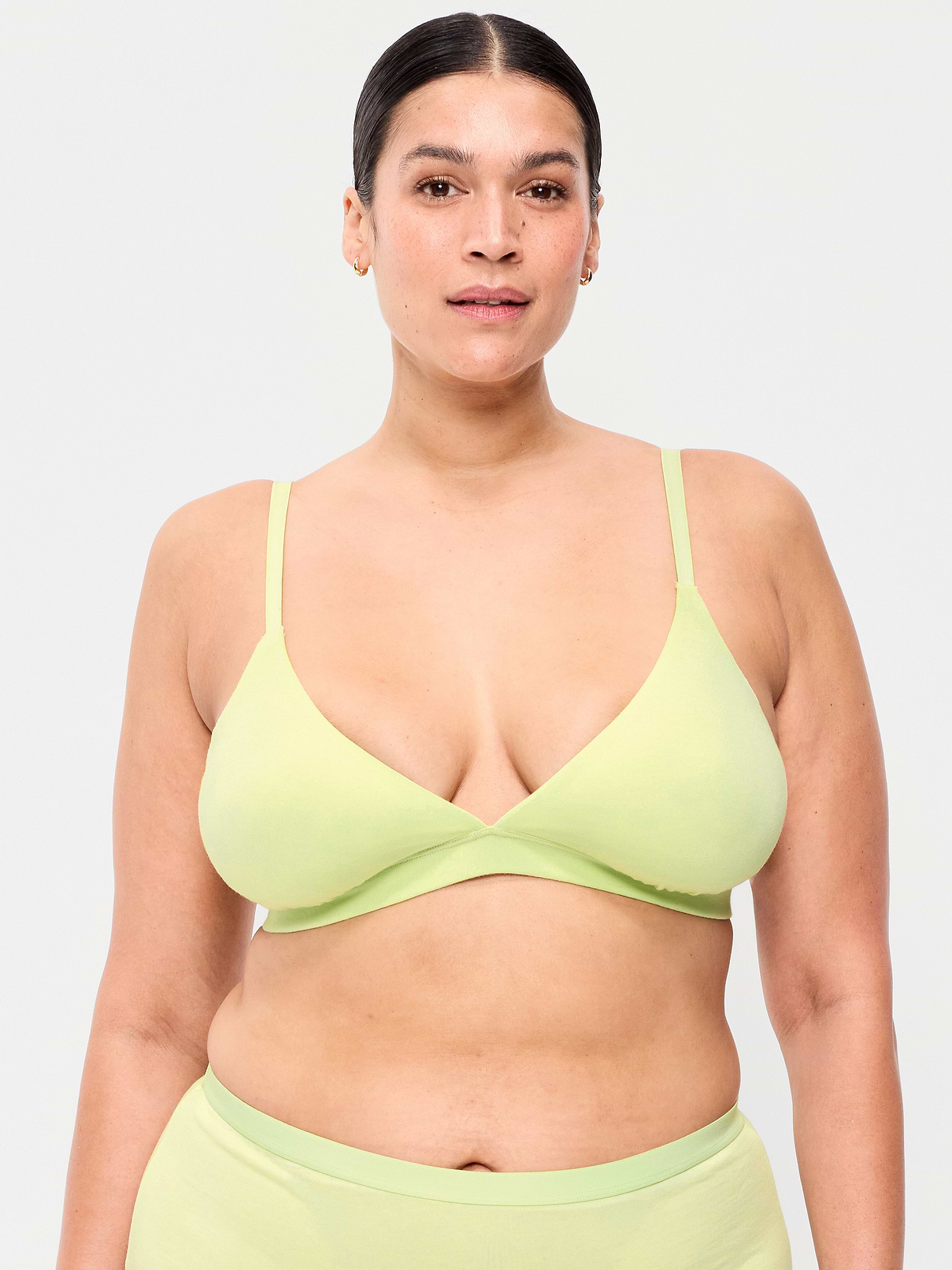Image number 5 showing, Everyday Cotton Triangle Bralette