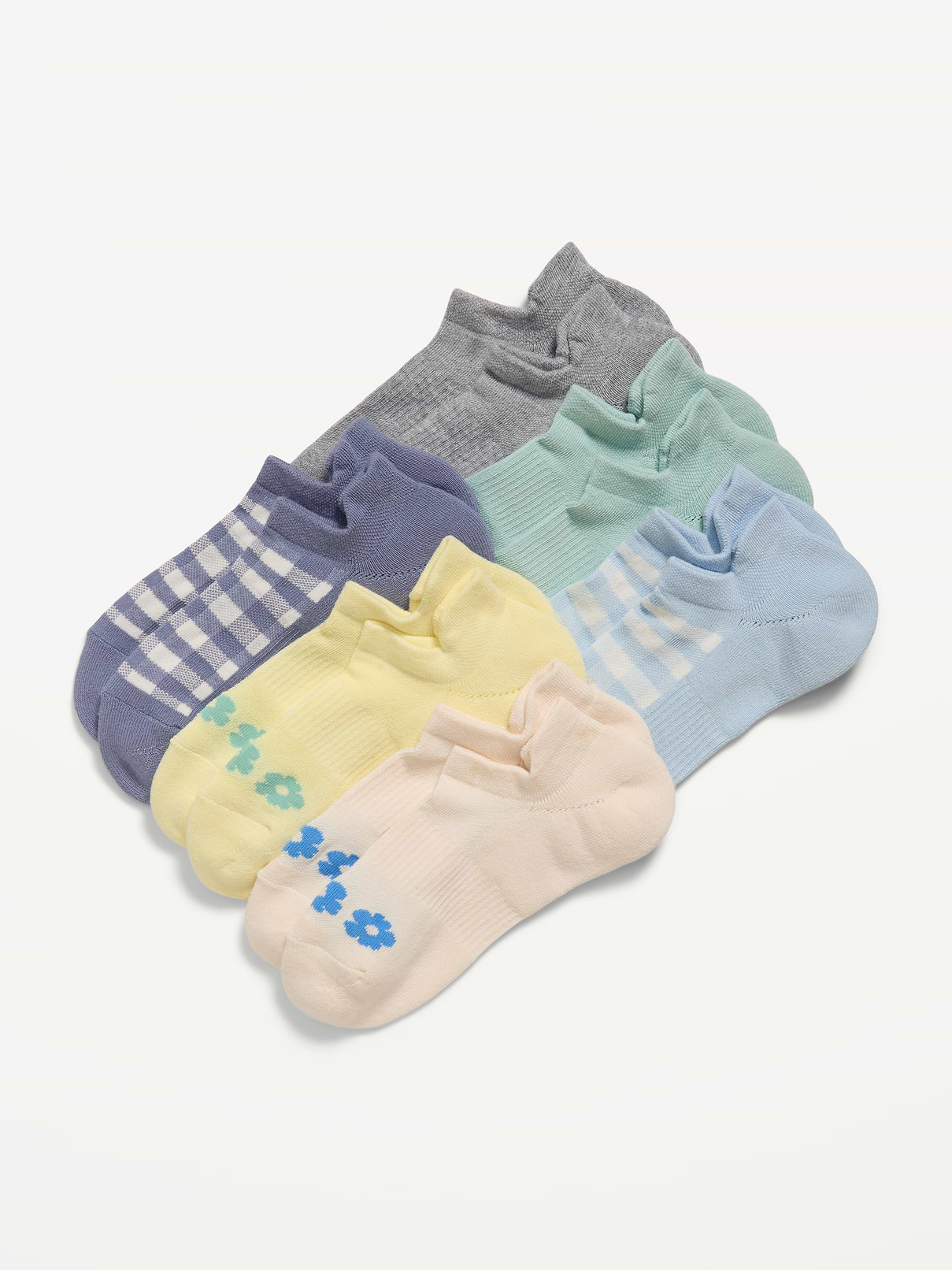Image number 1 showing, Athletic Ankle Socks 6-Pack