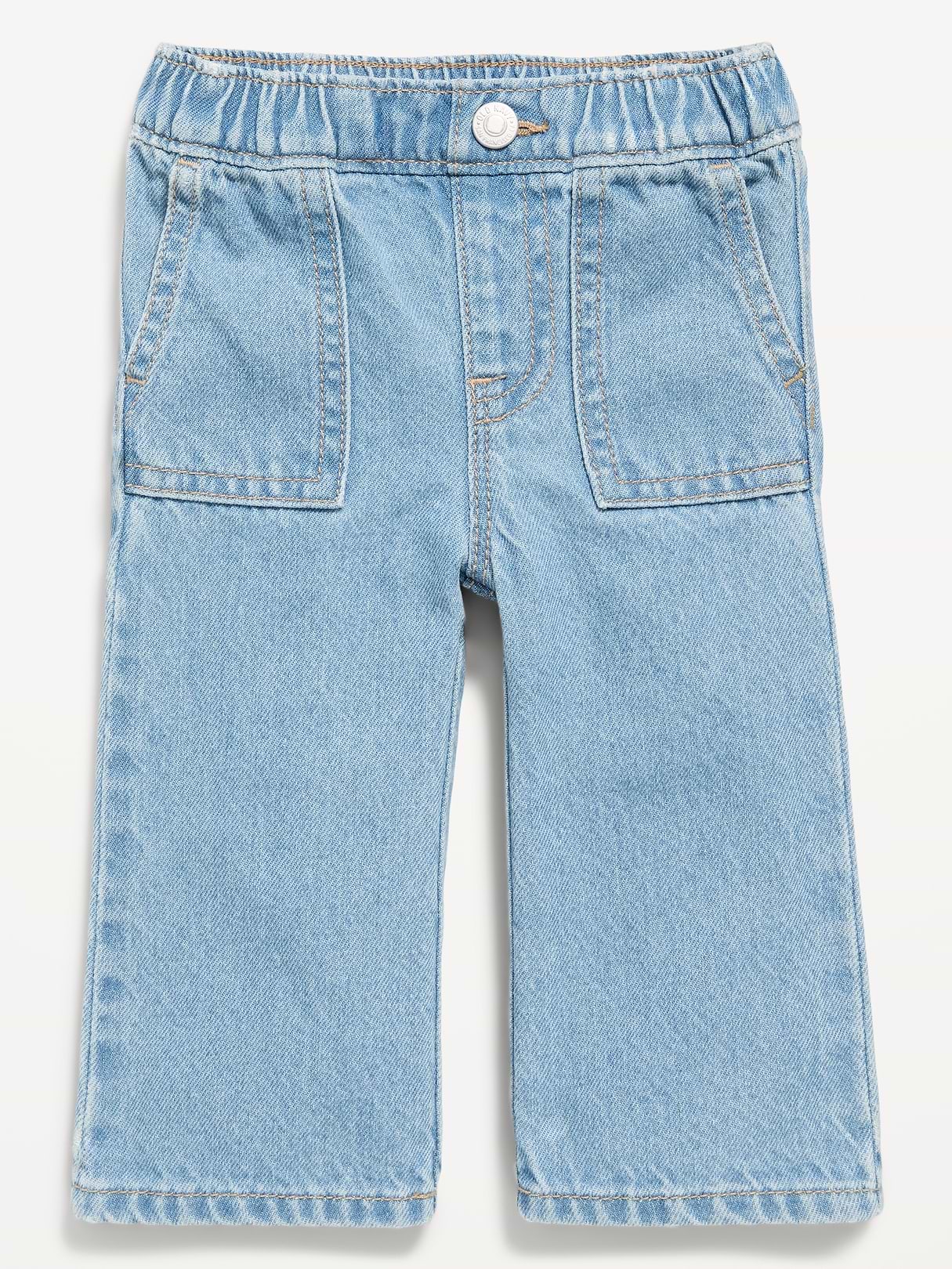 Pull-On Baggy Utility Jeans for Baby | Old Navy