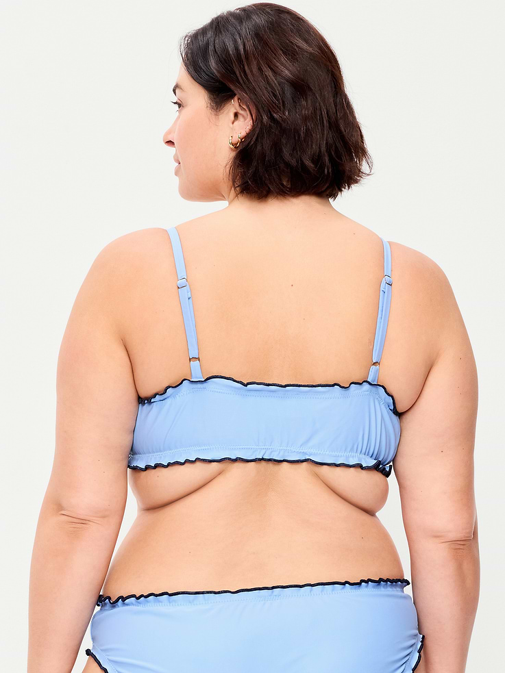 Image number 8 showing, Scoop-Neck Ruffle Swim Top