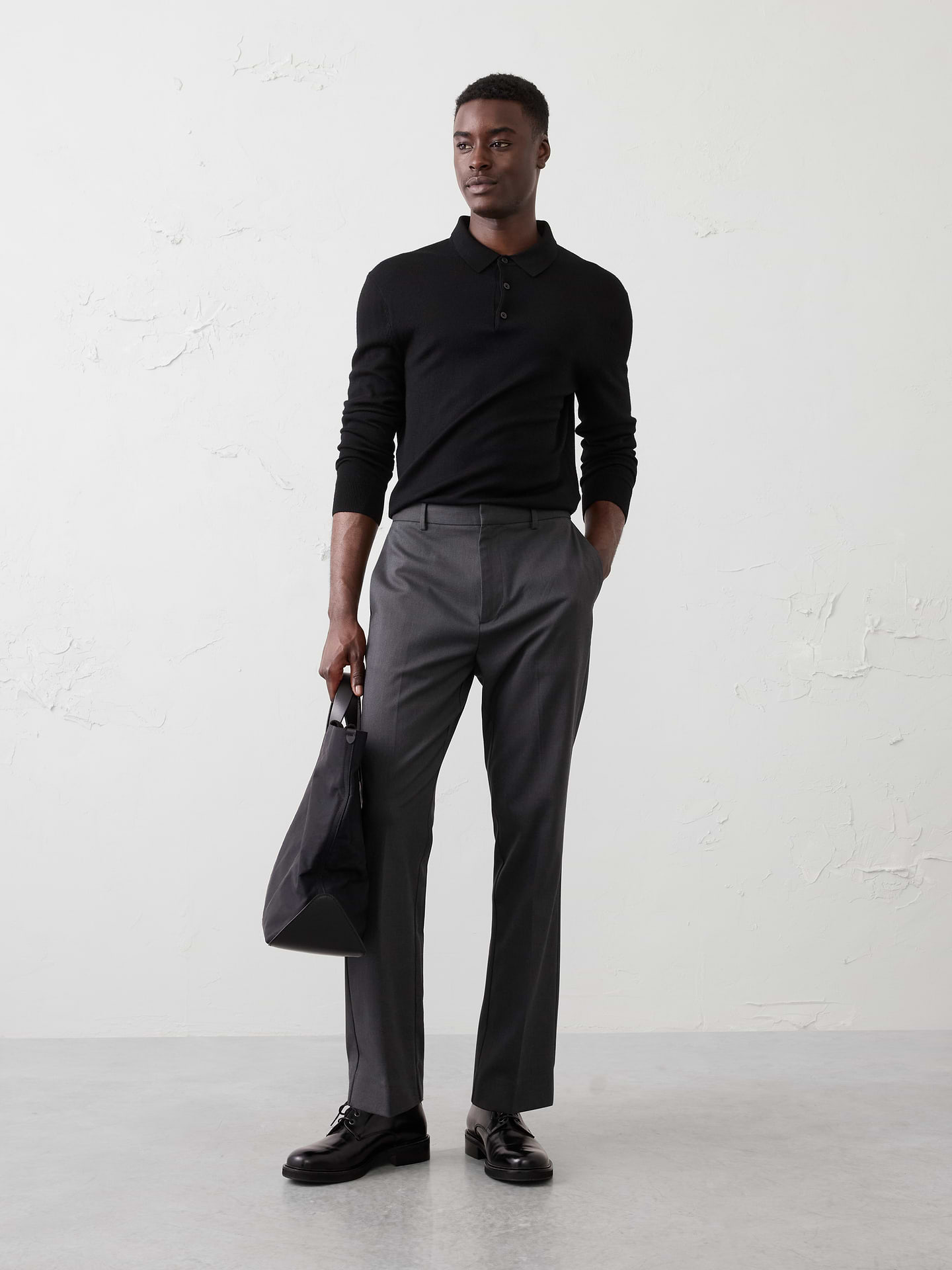 Image number 1 showing, Sharkskin Trouser