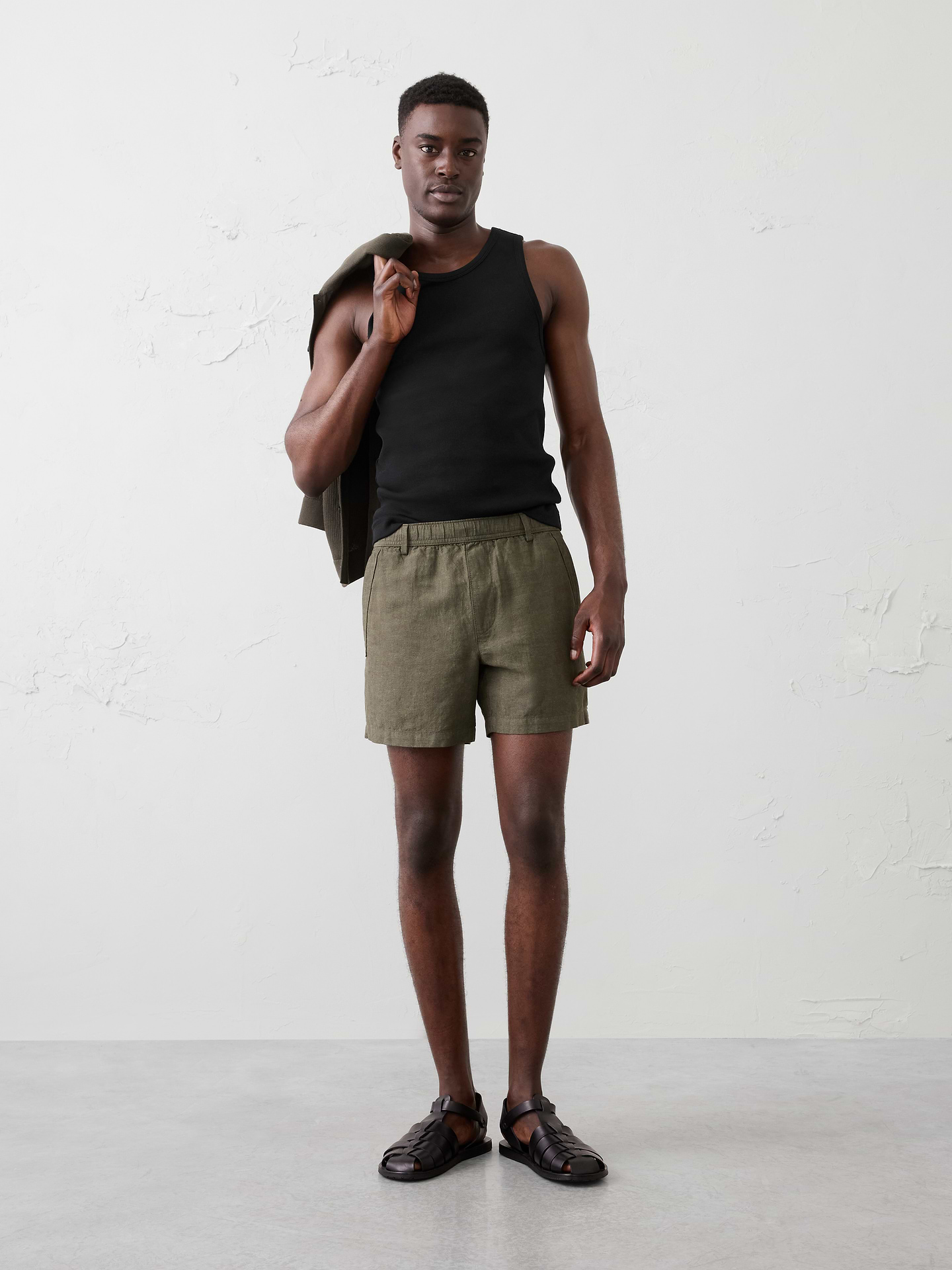 Image number 3 showing, Fitted Mini Ribbed Tank