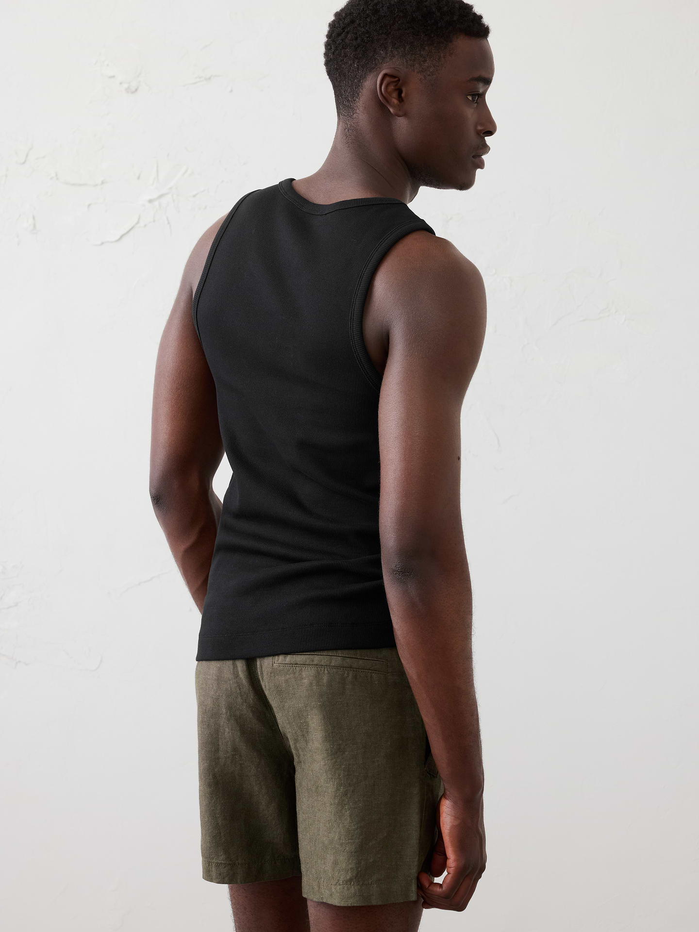 Image number 2 showing, Fitted Mini Ribbed Tank
