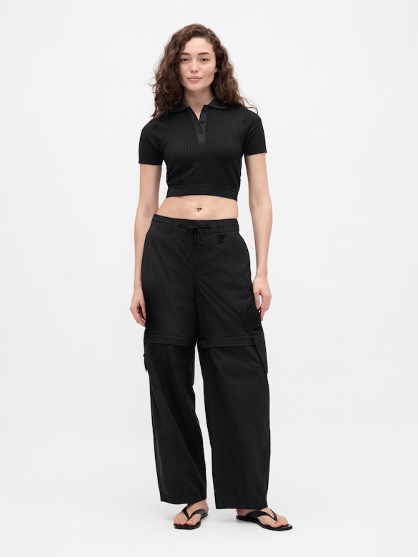 Gap × BÉIS Convertible Cargo Barrel Pants