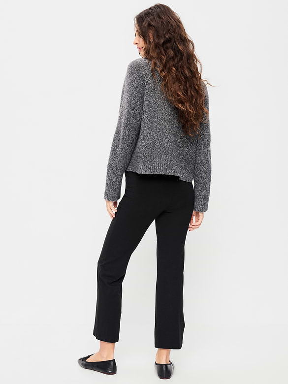 High-Waisted Fashion Kick Flare Leggings