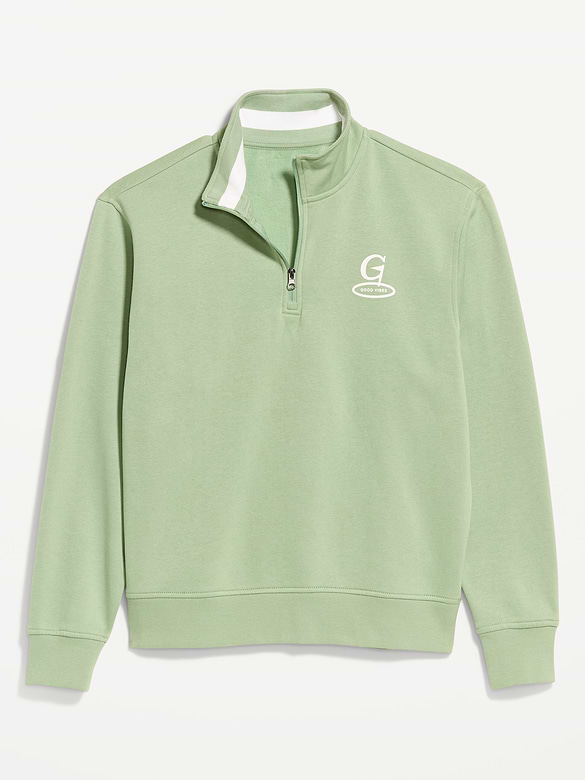 Rotation Fleece Graphic Quarter Zip