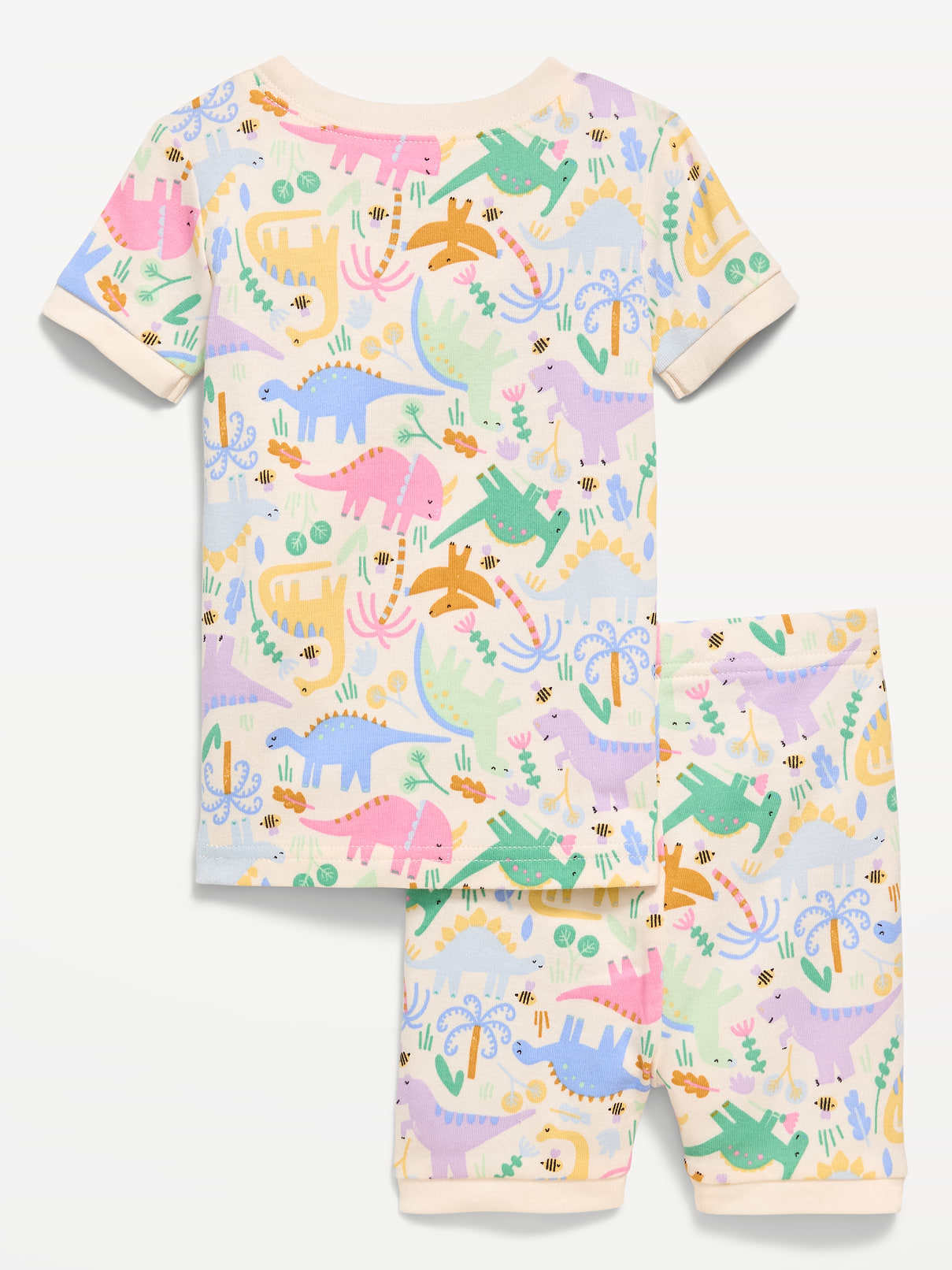 Image 2 of 2, Printed Snug-Fit Pajama Set for Toddler & Baby