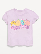 Image number 1 showing, Squishmallows™ Graphic T-Shirt for Girls