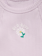 Image number 2 showing, Fitted Ribbed Logo-Graphic Halter Tank Top for Toddler Girls