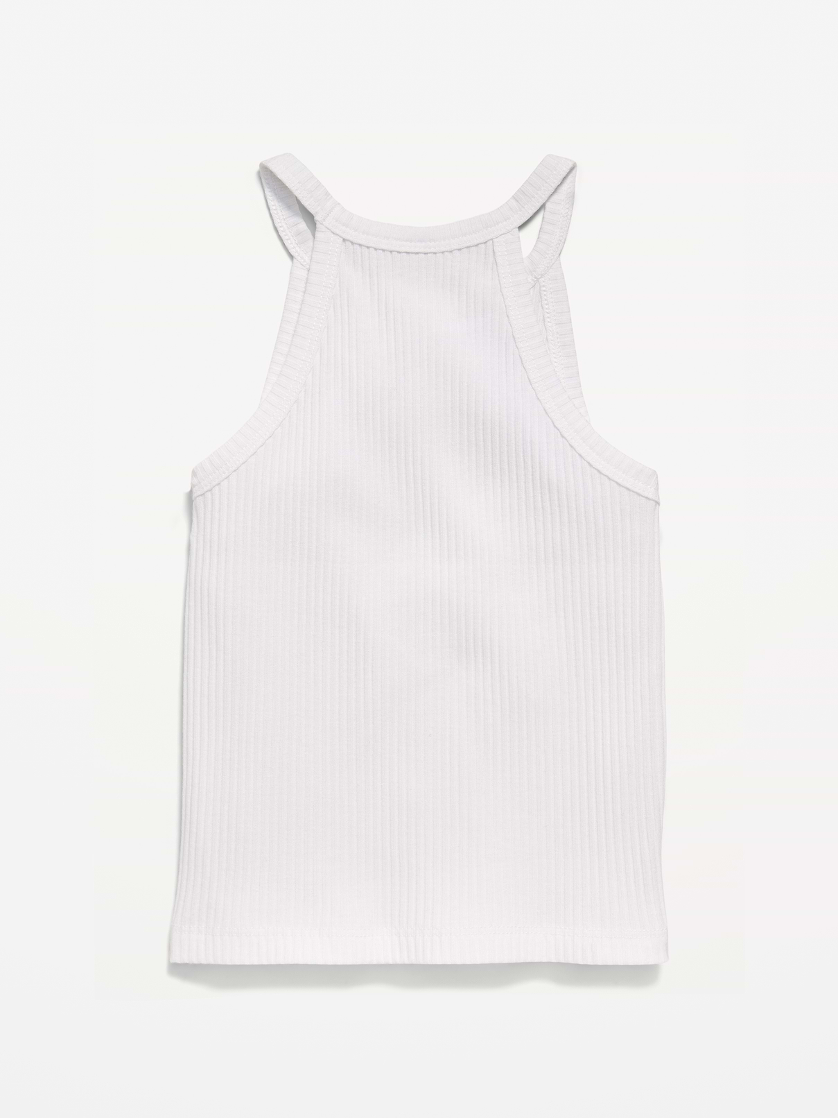 Image number 2 showing, Fitted Ribbed Halter Tank Top for Toddler Girls