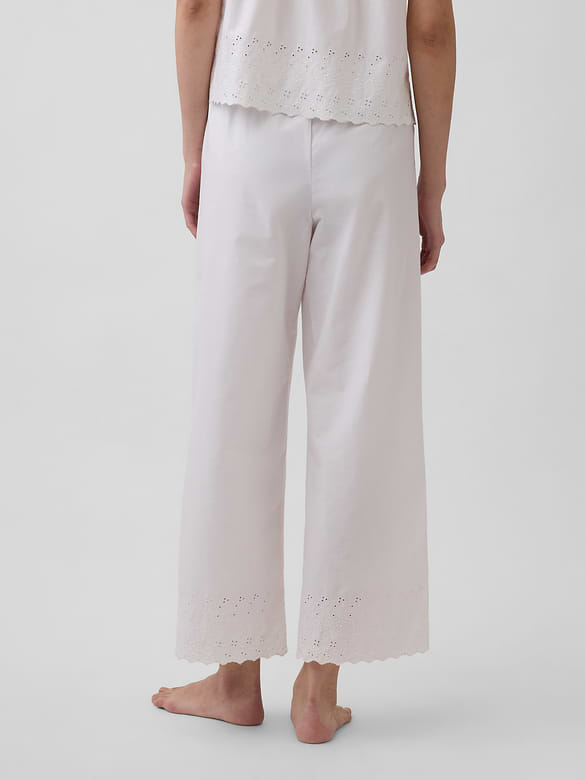 Embroidered PJ Pants