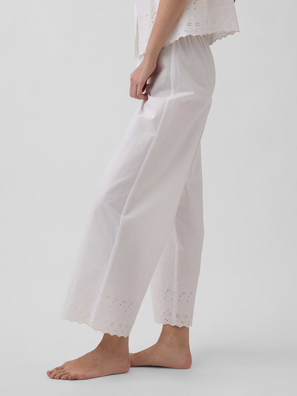 Embroidered PJ Pants