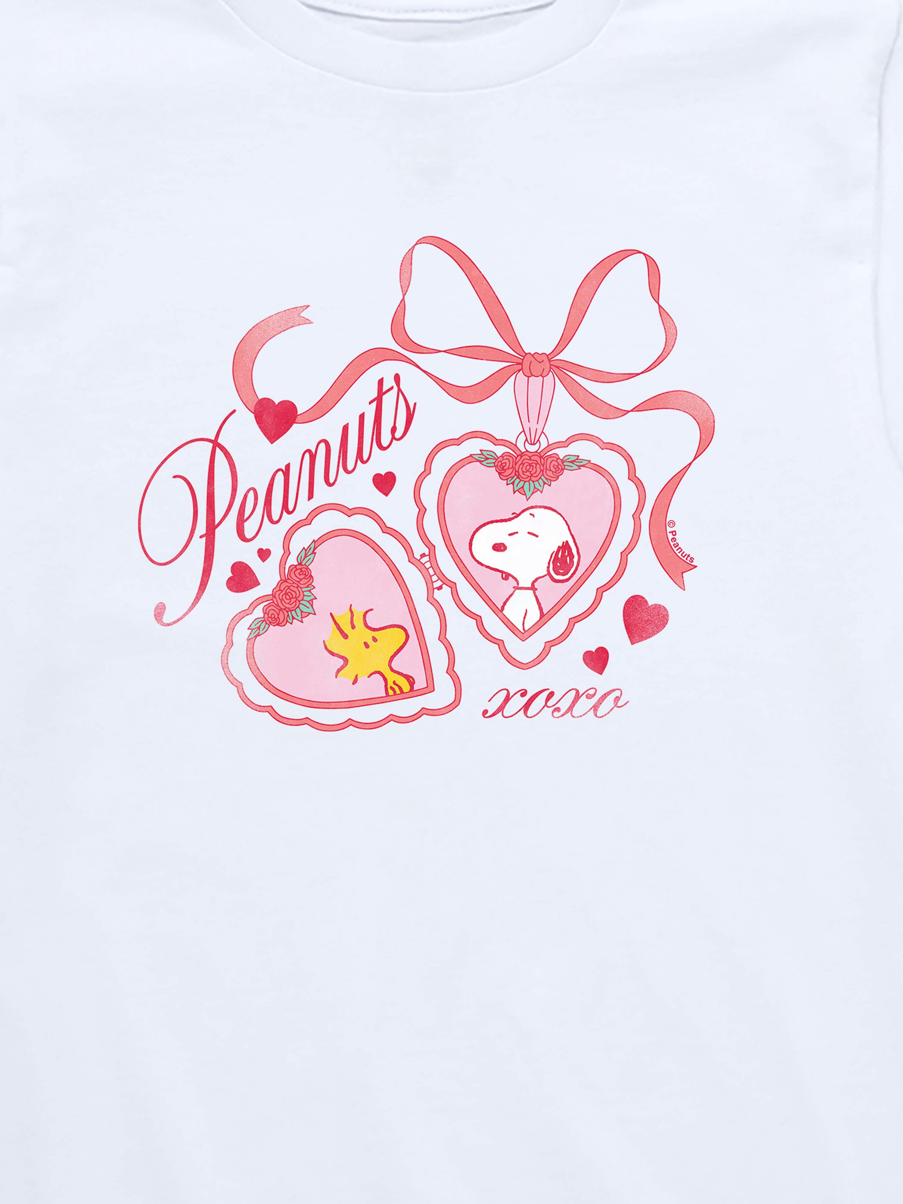 Image number 2 showing, Peanuts Snoopy Woodstock Heart Locket Short Sleeve Graphic T-Shirt For Toddler