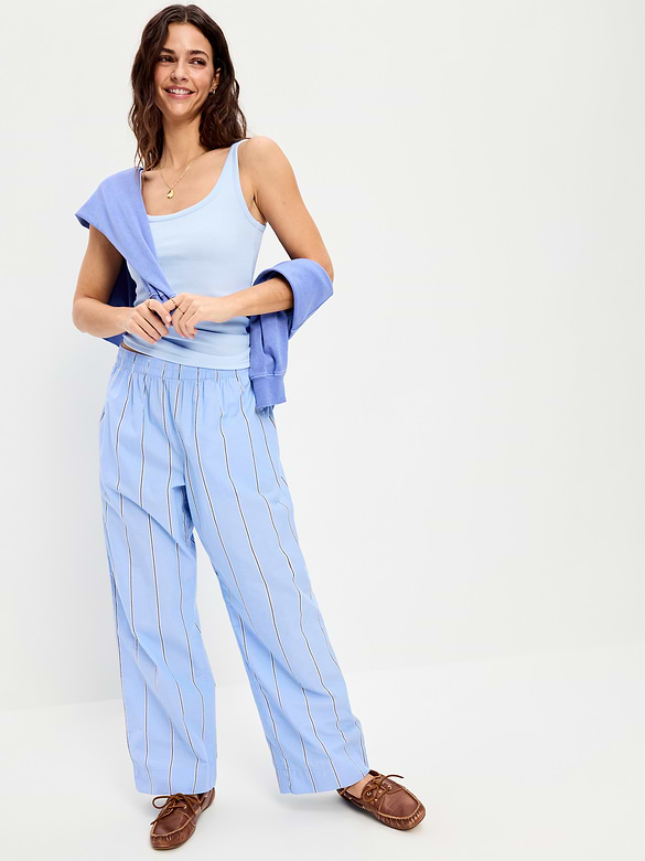 Camisole Première couche côtelée à encolure dégagée