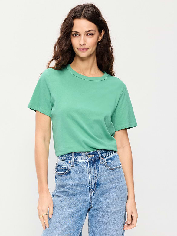 T-shirt passe-partout ras du cou