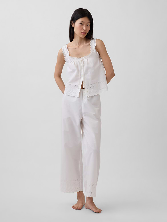 Embroidered PJ Pants
